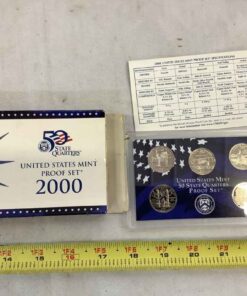Mint Proof set - USA 25 cent pieces
