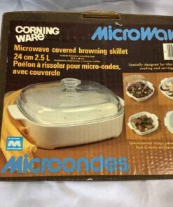 Corningware Microwave Covered Browning Skillet (in box)