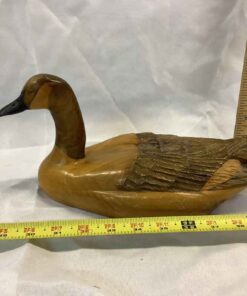 Hand Carved/Signed Canada Goose Decoy