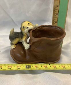 Retro Dog/Boot Planter