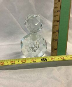 Cut Crystal Perfume Bottle with stopper