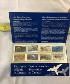 Endangered Wildlife in Canada Stamps