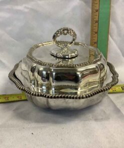 Tiffany & Co. silver-plated 9” serving dish