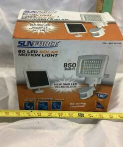 Sun Force 80 LED Solar Motion Light