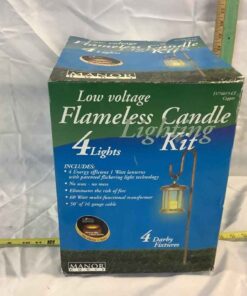 Manor House Low Voltage Flameless Candle Kit