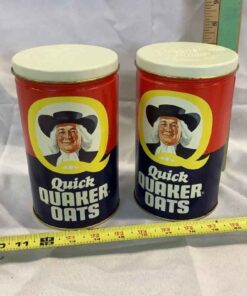 Limited Edition Quaker Oats Tins
