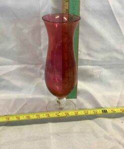 Cranberry Vase 10”