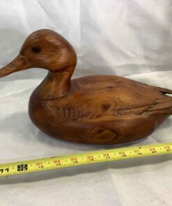 Hand carved/signed Mallard Duck Decoy
