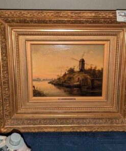 Johannes Sierks ornately framed piece No. 290