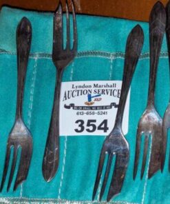 Sheffield EPNS pastry Forks