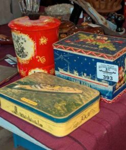 Vintage tins