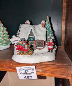 Battery operated North pole house