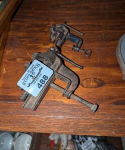 Small Bench Vise and jeweler's vise