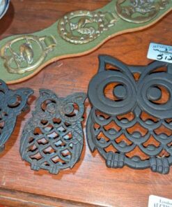 Cast Owl Trivets