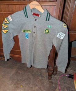 Wolf Cubs shirt with achievement badges