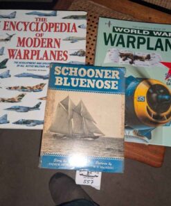 Schooner Bluenose and War planes books