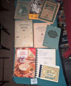 Canada Starch, Five Roses & Assorted vintage Recipe Books