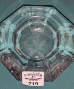 Signed art glass Ash tray