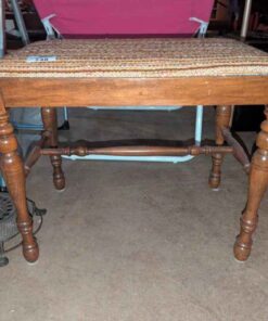 Upholstered wooden bench