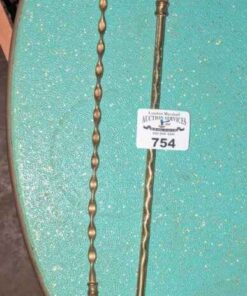 Brass Fireplace toasting forks