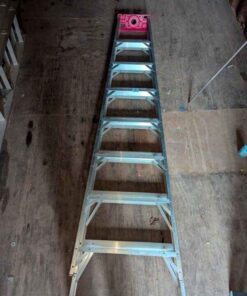 Aluminum A frame ladder