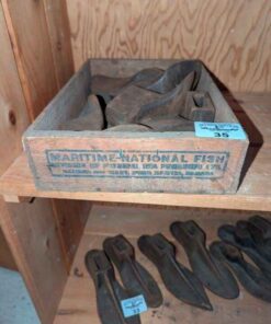 Cobbler anvils in Maritime National Fish crate