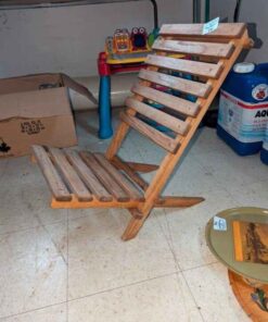 Wooden Folding beach chair