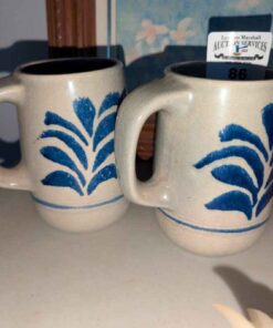 Stoneware mugs