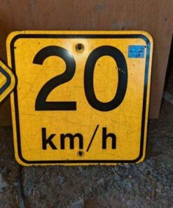20km/hr Road Sign