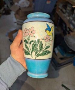 Decorative Floral/Bird Vase