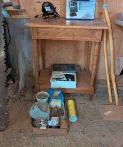 Solid Wood Two Tiered side table