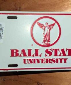 Ball state University Novelty Lic. Plate