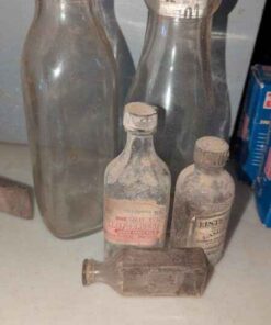 Dairy and Vintage Prescott medicine bottle