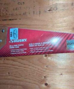 Husky 20" fine tooth hand saw