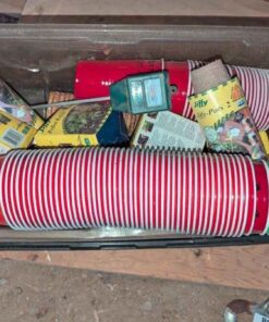 Jiffy pots, green house, soil monitor, etc