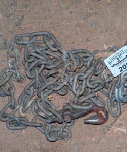 Tow hook chain