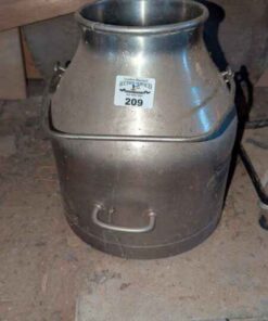 Stainless cream pail