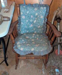 Wooden rocking chair