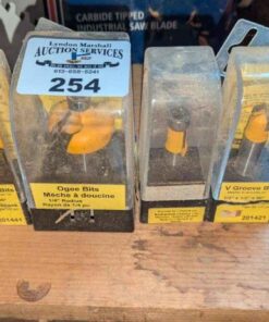 Ogee, Groove, etc bits