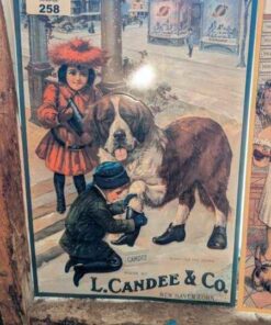 L.Candle & Co Advertising tin