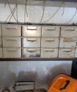 Steel Cataloguing draw organizer