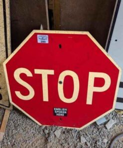 Stop sign