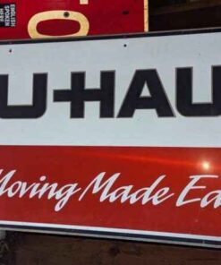 UHaul Moving made easy advertising sign