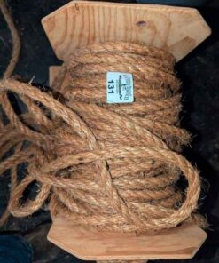 Rope on wooden reel