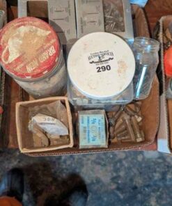 Spikes, bolts and assorted hardware