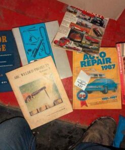 Assorted vintage Repair manuals