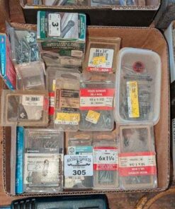 Screws, nails, etc