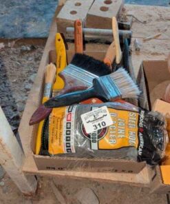 Paint brushes, Steel wool