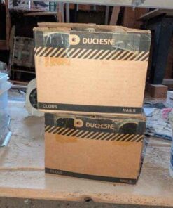 Partial box of Ardox nails