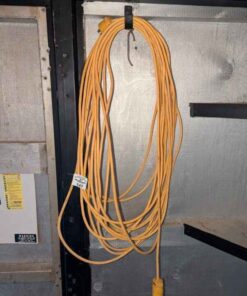 Yellow Electrical Extension Cord